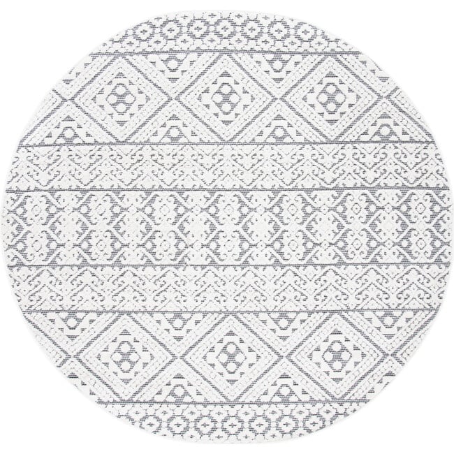 Cabana Matilda Indoor/Outdoor Rug, Grey/White - Rugs - 4