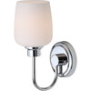 Casen Bathroom Sconce, Chrome - Lighting - 2