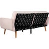 Bushwick Foldable Futon Bed, Pink - Accent Seating - 9