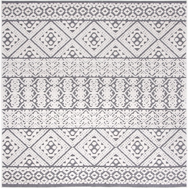 Cabana Matilda Indoor/Outdoor Rug, Grey/White - Rugs - 5