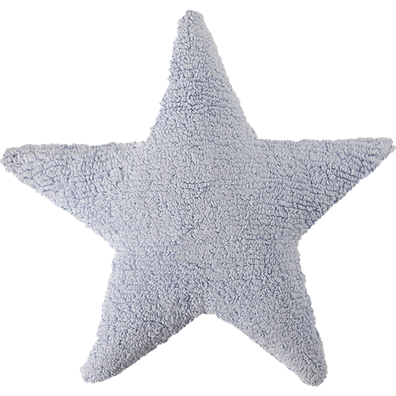 Star Washable Pillow, Blue - Decorative Pillows - 1