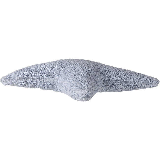Star Washable Pillow, Blue