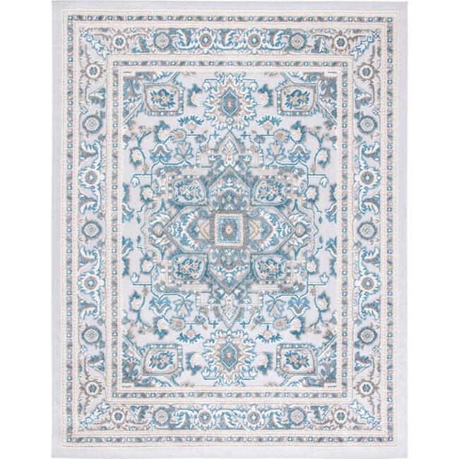 Cabana Claire Indoor/Outdoor Rug, Blue - Rugs - 6