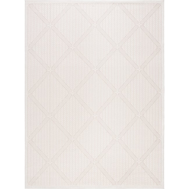 Bermuda Sienna Indoor/Outdoor Rug, Cream - Rugs - 6