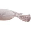 Knitted Twinkle Star Cushion, Pink Pearl - Decorative Pillows - 4