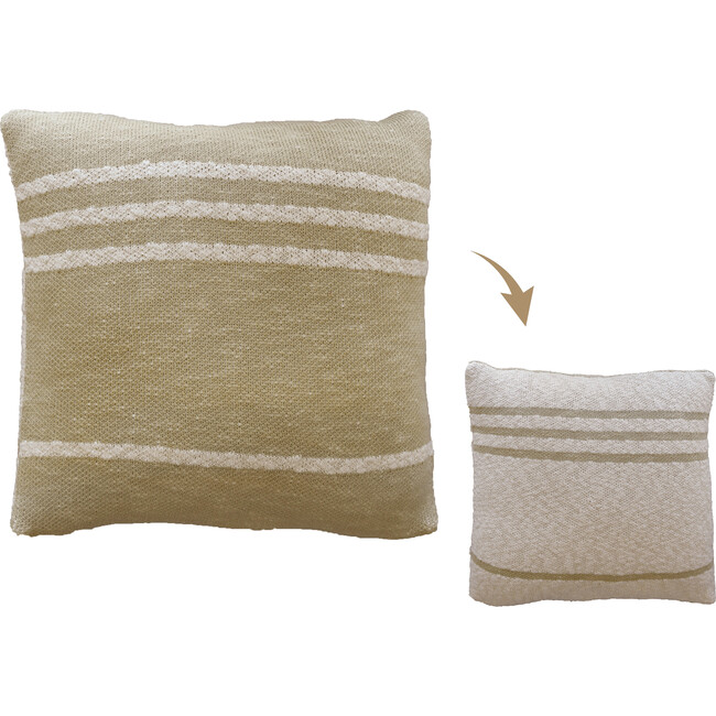 Duetto Cushion, Olive