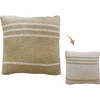 Duetto Cushion, Olive - Decorative Pillows - 1 - thumbnail