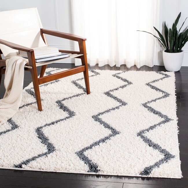 Venus Shag Tristan Rug, Dark Grey - Rugs - 4