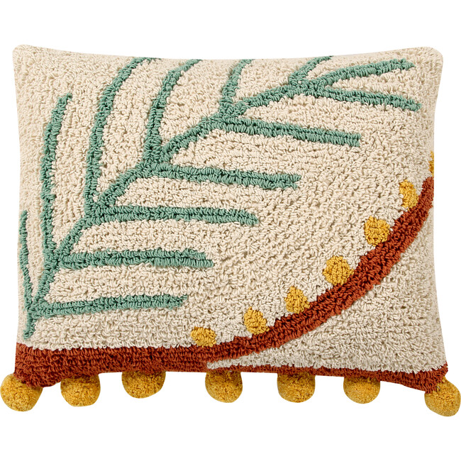 Palm Washable Pillow, Multi