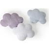Cloud Washable Pillow, Blue - Decorative Pillows - 4 - thumbnail