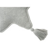 Knitted Twinkle Star Cushion, Grey - Decorative Pillows - 5