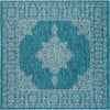 Courtyard Adeline Indoor/Outdoor Rug, Blue - Rugs - 5