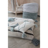 Little Oasis Knitted Cushion, Natural/Indus Blue - Decorative Pillows - 6