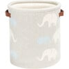 Effy Elephant Basket, Grey - Storage - 1 - thumbnail