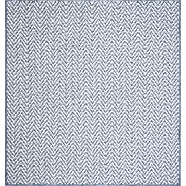 Bermuda Vera Indoor/Outdoor Rug, Blue/Cream - Rugs - 5