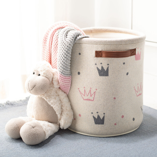 Princess Basket, Pink - Storage - 2