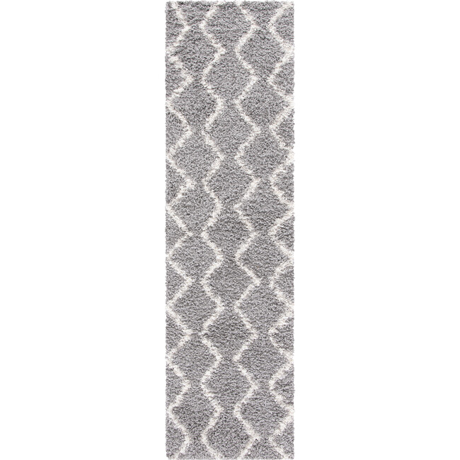 Venus Shag Tristan Rug, Grey - Rugs - 7