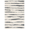 Venus Shag Xavier Rug, White/Grey - Rugs - 1 - thumbnail