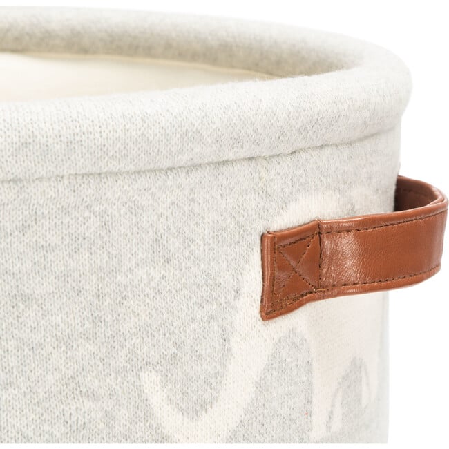 Effy Elephant Basket, Grey - Storage - 3