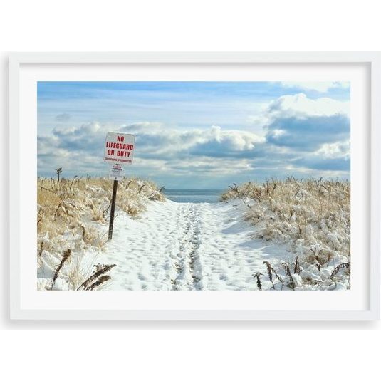 S'No Lifeguard on Duty, 17" x 25" - Art - 1