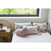 Little Oasis Knitted Cushion, Natural/Indus Blue - Decorative Pillows - 9