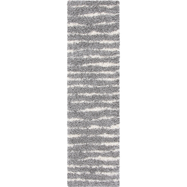 Venus Shag Xavier Rug, Grey - Rugs - 5