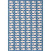 Courtyard Dory Indoor/Outdoor Rug, Dark Blue - Rugs - 1 - thumbnail