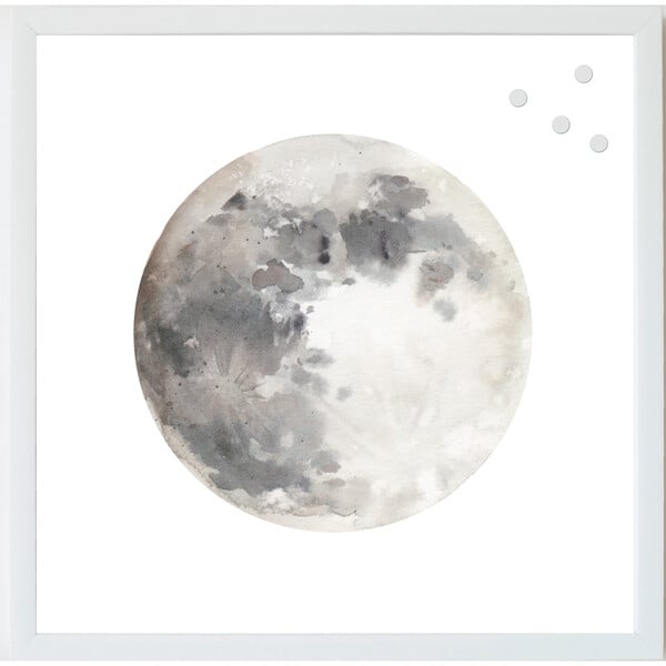 Watercolor Moon Magnet Board - Petal Lane Mirrors & Wall Decor | Maisonette