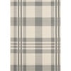 Courtyard Abigail Indoor/Outdoor Rug, Grey/Beige Plaid - Rugs - 6