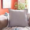 Jyana Pillow, Grey - Decorative Pillows - 2