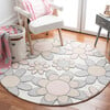 Kids Adriana Rug, Light Pink Floral - Rugs - 2