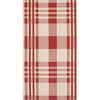 Courtyard Abigail Indoor/Outdoor Rug, Red/Beige Plaid - Rugs - 7