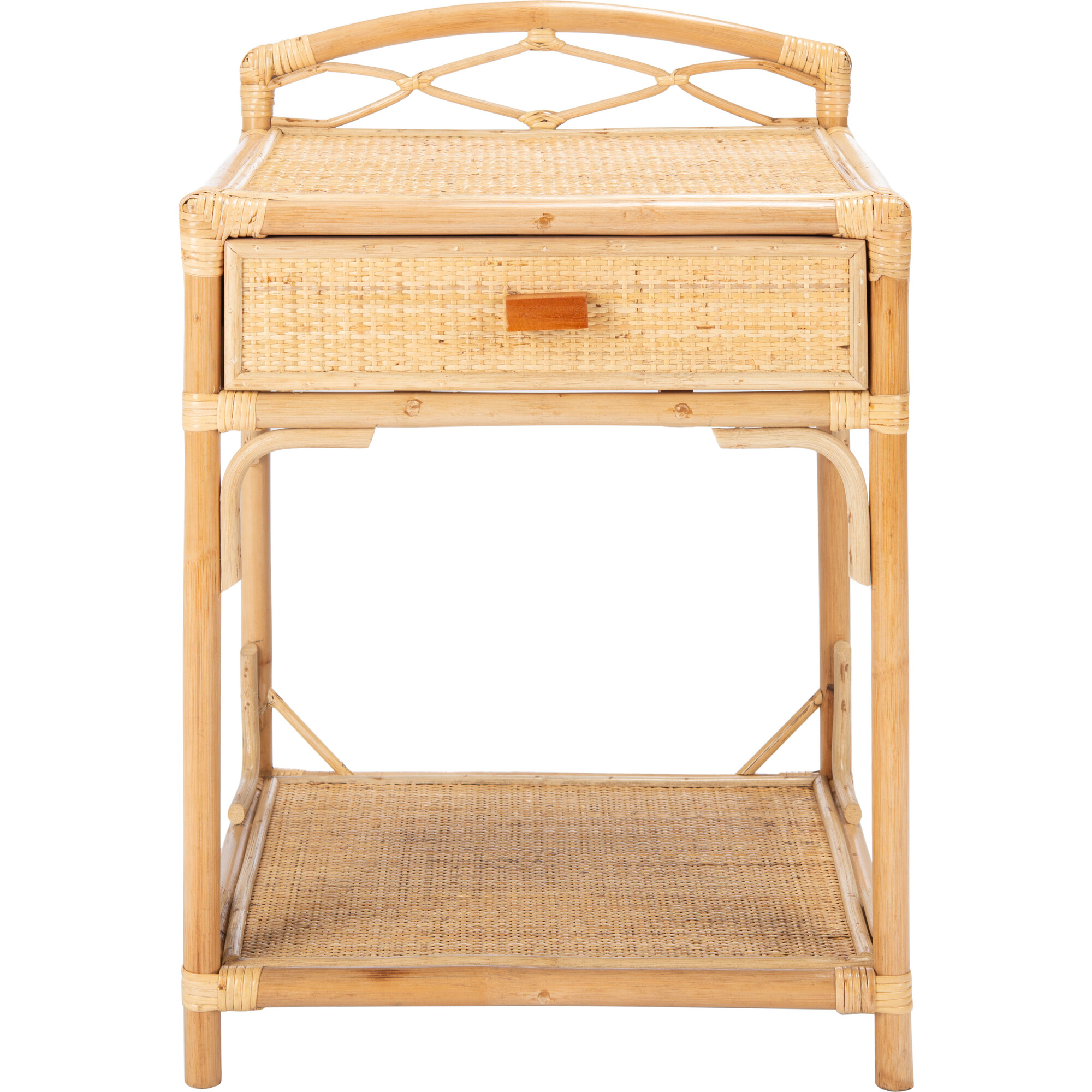 Bea 1-Drawer Nightstand, Natural - Nightstands - 1