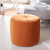 Hawkem Cylinder Ottoman, Orange - Accent Seating - 2