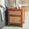 Dave 1-Drawer Nightstand, Natural - Nightstands - 2