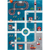 Carousel Kids Atlas Rug, Turquoise - Rugs - 1 - thumbnail