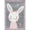 Carousel Kids Hazel Rug, Grey - Rugs - 1 - thumbnail