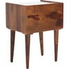 Marion 1-Drawer Nightstand, Walnut/White - Accent Seating - 5