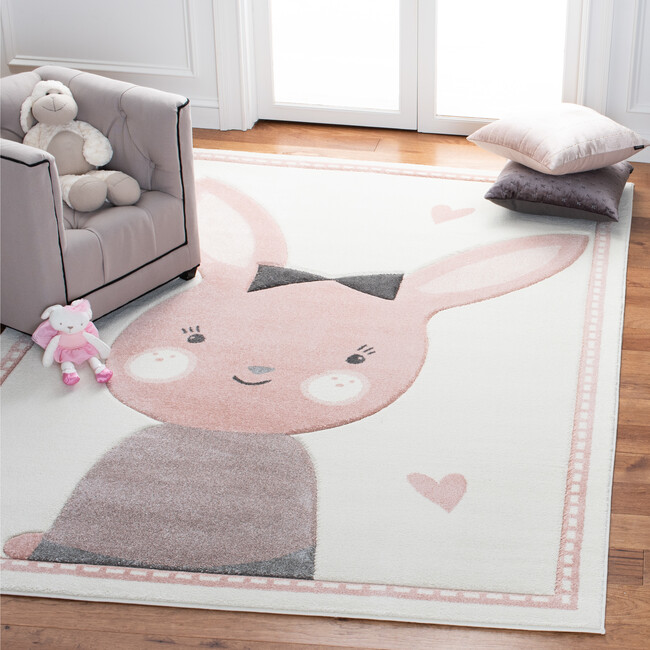 Carousel Kids Hazel Rug, Light Pink - Rugs - 2