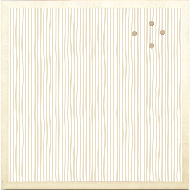 Lines Magnet Board, Gold - Wall Décor - 1