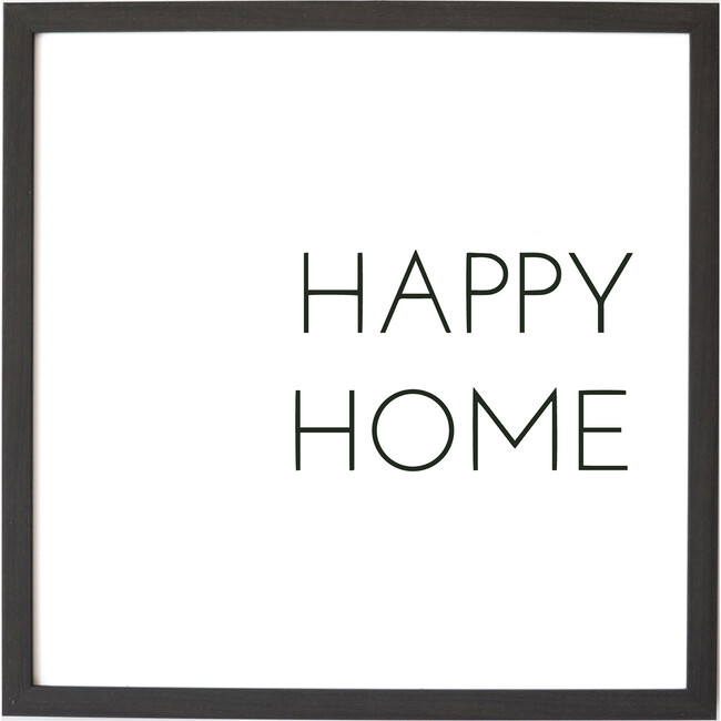 Happy Home Magnet Board, Ebony