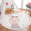 Carousel Kids Hazel Rug, Light Pink - Rugs - 4