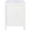 Dave 1-Drawer 1 Door Nightstand, White - Nightstands - 4