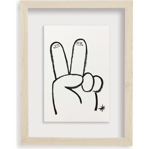Peace Sign, 9" x 12" - Art - 1