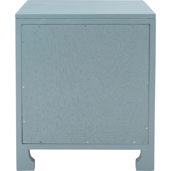 Dave 1-Drawer Nightstand, Blue Grey - Nightstands - 6