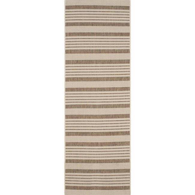 Courtyard Haley Indoor/Outdoor Rug, Tan - Rugs - 6