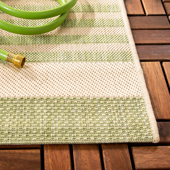 Courtyard Haley Indoor/Outdoor Rug, Green - Rugs - 7