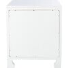 Dave 1-Drawer 1 Door Nightstand, White - Nightstands - 6