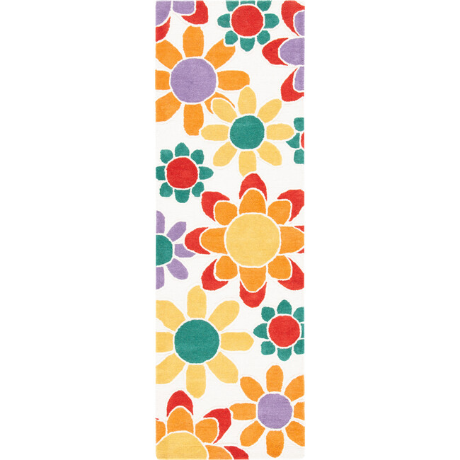 Kids Adriana Rug, Bright Floral - Rugs - 4