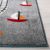 Carousel Kids Atlas Rug, Turquoise - Rugs - 9